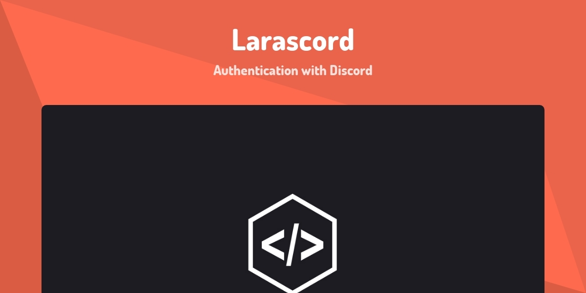 Larascord Authentication With Discord Made With Laravel Larascord authentication with discord made with laravel